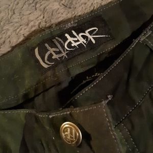 Camo cotton Jean look  pants